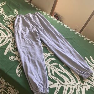 Brandy Melville baby blue sweatpants